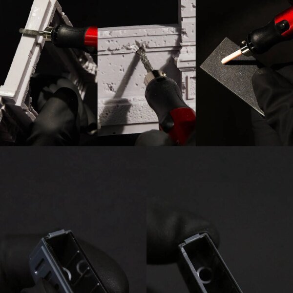 Pluma eléctrica portatil de lijado DSPIAE ES-P para Modelismo