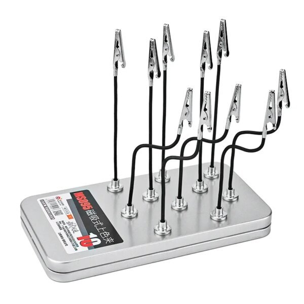 Pinzas Magnéticas Flexibles MS095 Sujeción para Pintura de Modelismo (Con Caja)