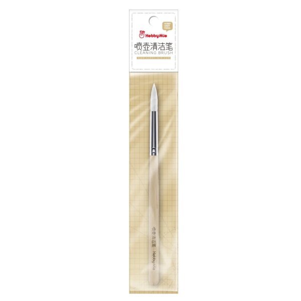 Cepillo de Limpieza para Aerógrafo HOBBY MIO - Mango de Madera
