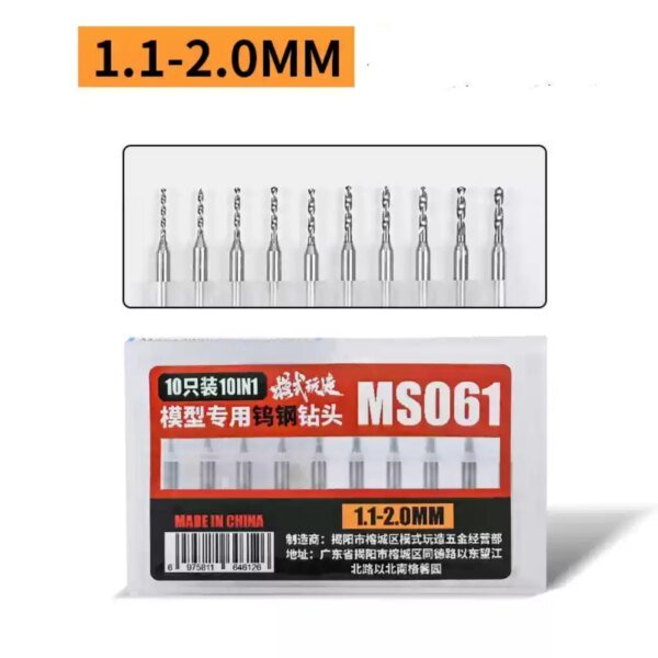 Taladro Manual Portátil MSWZ MS-091 - Para Modelismo y Miniaturas